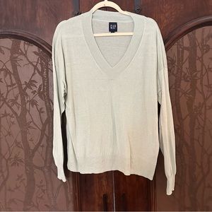 Mint Green Gap V-Neck Sweater